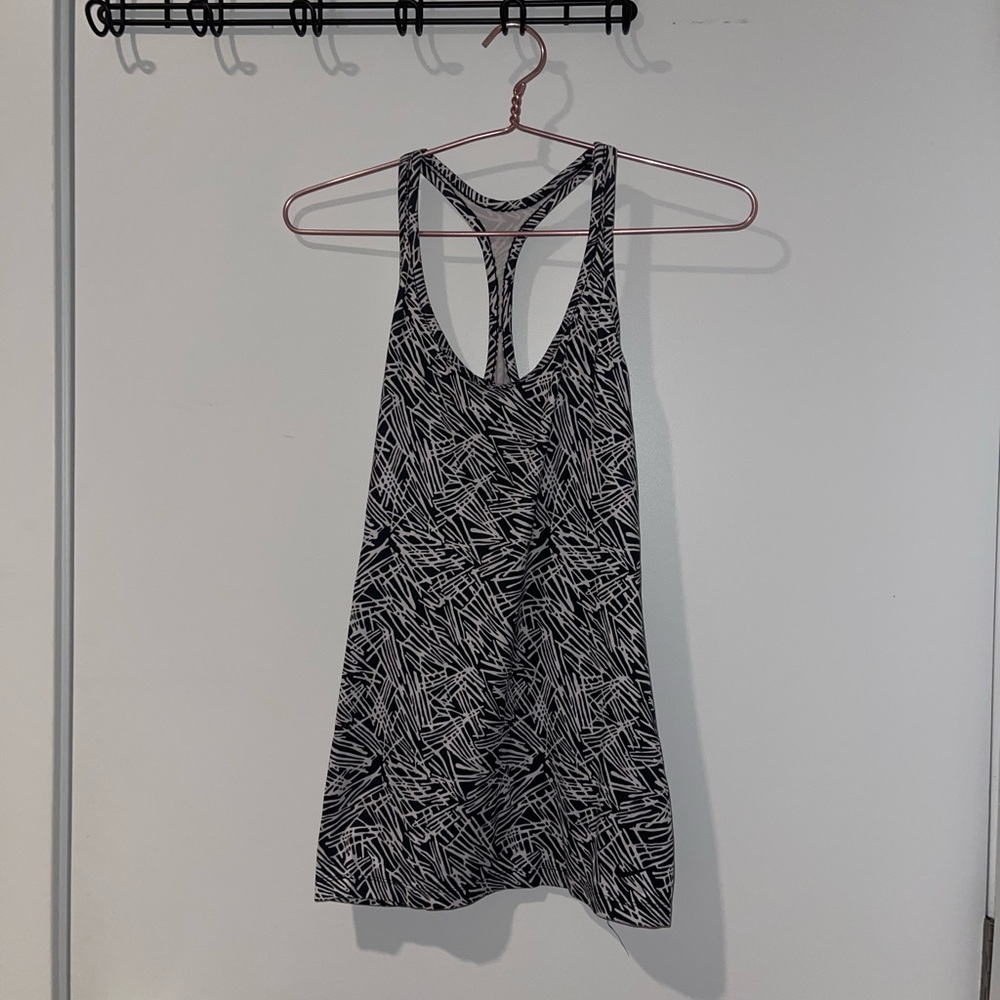 Nike Black and White Tank